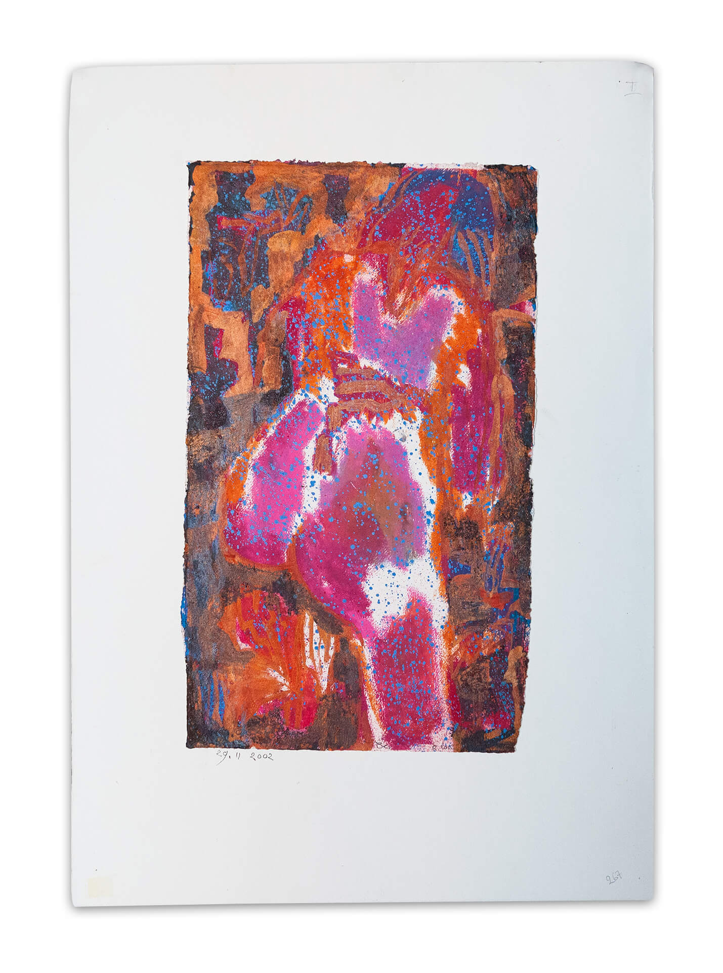 Lekkere billen - Wasco/Gouache - 2001 - 0.52m x 0.30m