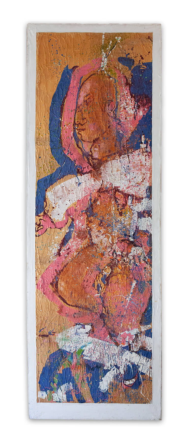 Stroman - acrylic/Pastel - 1983 - 2.89m x 1.25m